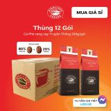  Thùng 12 gói Cà phê Rang xay Truyền thống Highlands Coffee 200g 