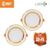  Đèn đèn Led Âm Trần Đổi Màu Siêu Mỏng Standard Comet 7W CD03M0070 