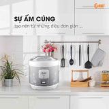  NỒI CƠM ĐIỆN NẮP GÀI 1.8L COMET CM8010 