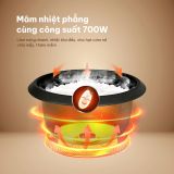  NỒI CƠM ĐIỆN NẮP GÀI  1.8L COMET CM8015 