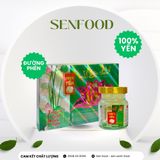  Hộp quà 6 hũ Yến Sen đường phèn 100% yến 