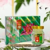  Hộp quà 6 hũ Yến Sen đường phèn 100% yến 