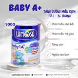  Sữa Bột Có Thành Phần Sữa Non Cho Bé từ 6 tháng đến 36 tháng tuổi Lamosa BABY A+ 900G 