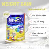  Sữa Bột dinh dưỡng dành cho người gầy Lamosa WEIGHT GAIN 900G 