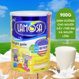  Sữa Bột dinh dưỡng dành cho người gầy Lamosa WEIGHT GAIN 900G 