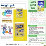  Sữa Bột dinh dưỡng dành cho người gầy Lamosa WEIGHT GAIN 900G 