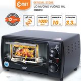  LÒ NƯỚNG VUÔNG 10L COMET CM6510 