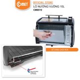  LÒ NƯỚNG VUÔNG 10L COMET CM6510 