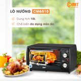  LÒ NƯỚNG VUÔNG 10L COMET CM6510 