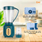  MÁY XAY SINH TỐ CỐI NHỰA KHÁNG VỠ 1,5L COMET CM9952 