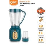  MÁY XAY SINH TỐ CỐI NHỰA KHÁNG VỠ 1,5L COMET CM9952 