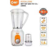  MÁY XAY SINH TỐ CỐI NHỰA KHÁNG VỠ 1,5L COMET CM9955 