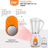  MÁY XAY SINH TỐ CỐI NHỰA KHÁNG VỠ 1,5L COMET CM9955 