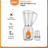  MÁY XAY SINH TỐ CỐI NHỰA KHÁNG VỠ 1,5L COMET CM9955 