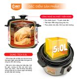  NỒI ÁP SUẤT ĐIỆN 5L COMET CM6150 