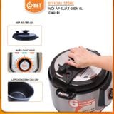  NỒI ÁP SUẤT ĐIỆN 6L COMET CM6151 