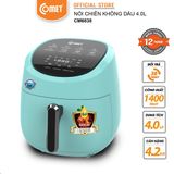  NỒI CHIÊN KHÔNG DẦU ĐIỆN TỬ 4L COMET CM6838 