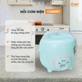  NỒI CƠM ĐIỆN NẮP GÀI 0.8L COMET CM8006 