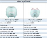  NỒI CƠM ĐIỆN 1.8L NẮP GÀI COMET CM8007 