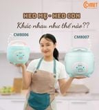  NỒI CƠM ĐIỆN 1.8L NẮP GÀI COMET CM8007 
