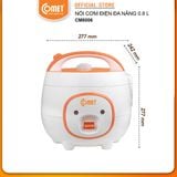  NỒI CƠM ĐIỆN NẮP GÀI 0.8L COMET CM8006 