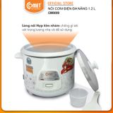  NỒI CƠM ĐIỆN NẮP RỜI 1.2L COMET CM8009 