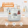  NỒI CƠM ĐIỆN NẮP RỜI 1.2L COMET CM8009 