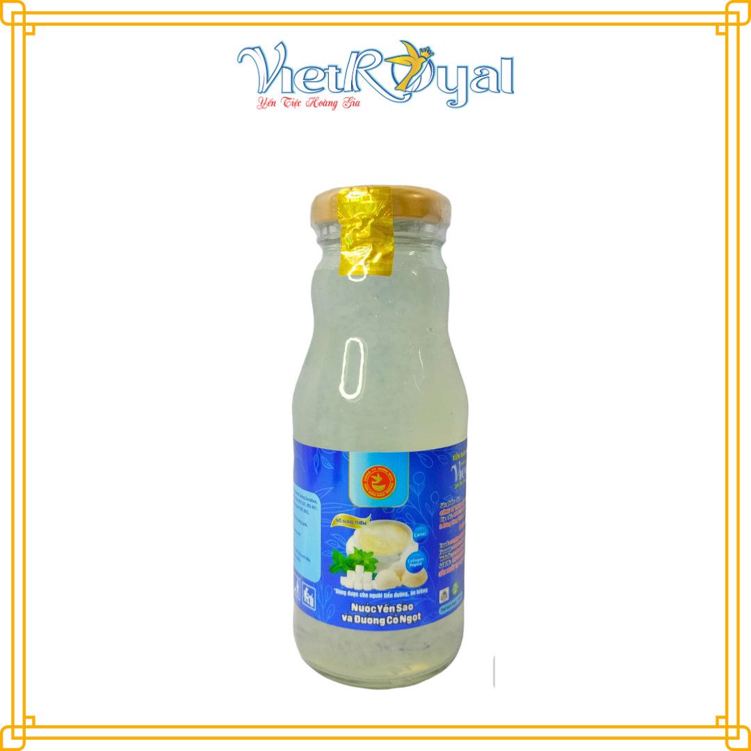  Lốc 6 chai Yến Sào Đường Cỏ Ngọt Viet Royal 180ml 