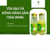  Lốc 6 chai Yến Sào và Hồng Đẳng Sâm Viet Royal 180ml 