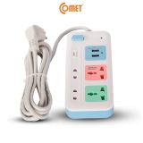  Ổ CẮM ĐIỆN NỐI DÀI 3M CỔNG USB CÓ CÔNG TẮC COMET CES4223 