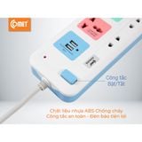  Ổ CẮM ĐIỆN NỐI DÀI 3M CỔNG USB CÓ CÔNG TẮC COMET CES4223 