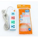 Ổ CẮM ĐIỆN NỐI DÀI 3M CÓ CỔNG USB COMET CES5303 