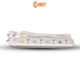  Ổ CẮM NỐI DÀI 3M CÓ NẮP CHE AN TOÀN COMET CESG2403 