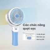  QUẠT SẠC CẦM TAY COMET CRF0904 