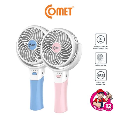  QUẠT SẠC CẦM TAY COMET CRF0904 