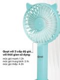  QUẠT SẠC CẦM TAY COMET CRF1104 