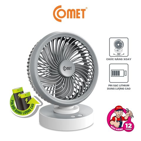  QUẠT SẠC 7W COMET CRF1506 