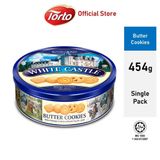  Bánh quy bơ hộp thiếc White Castle Butter Cookies  454g 