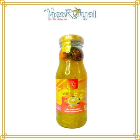  Yến sào Chè Dưỡng Nhan và Đông Trùng Viet Royal 180ml 