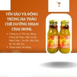  Yến sào Chè Dưỡng Nhan và Đông Trùng Viet Royal 180ml 