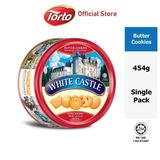  Bánh quy bơ hộp thiếc White Castle Butter Cookies  454g 
