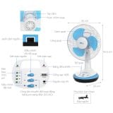  Quạt Bàn SạccAC  30W ARF03D123 