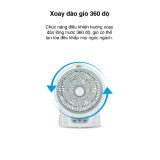  Quạt sạc bàn hiệu AC 12W ARF03D106 