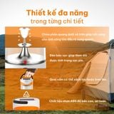  ĐÈN SẠC 20 BÓNG LED 0.5W COMET CRL3103S 
