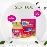  Hộp quà 6 hũ Yến sào trẻ em hương dâu Kids Grow Plus 70ml 