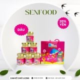  Hộp quà 6 hũ Yến sào trẻ em hương dâu Kids Grow Plus 70ml 