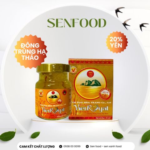  Yến sào đông trùng hạ thảo VietRoyal 70ml 