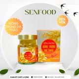  Hộp quà 6 hũ Yến Sen đông trùng hạ thảo 30% yến 70ml 