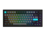  Bàn phím cơ AKKO 5075B Plus Black & Cyan (Multi-modes / RGB / Hotswap / Gasket mount) 