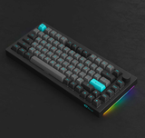  Bàn phím cơ AKKO 5075B Plus Black & Cyan (Multi-modes / RGB / Hotswap / Gasket mount) 